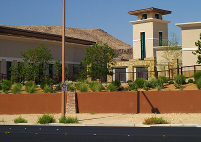 Bishop Gorman High School side view