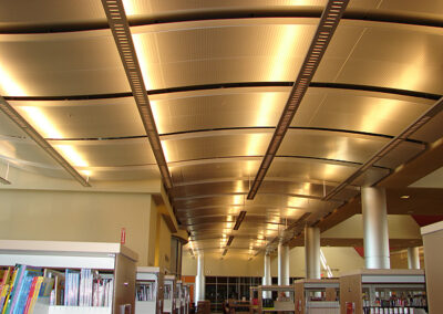 Centennial Hills Library ceilings