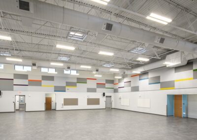 auditorium inside of Jo Mackey Elementary School