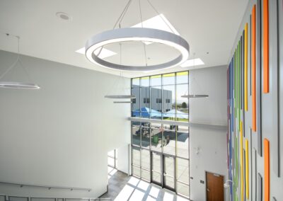 Entrance Hallways inside of Jo Mackey Elementary School