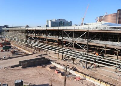 Las Vegas Convention Center Framing East Elevation