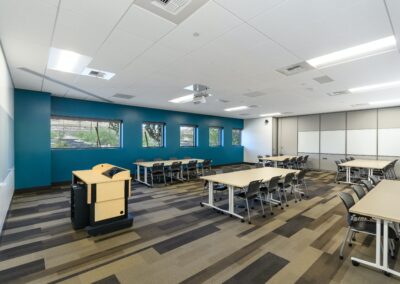 classroom inside of Glen & Ande Christenson School of Education, Nevada State College