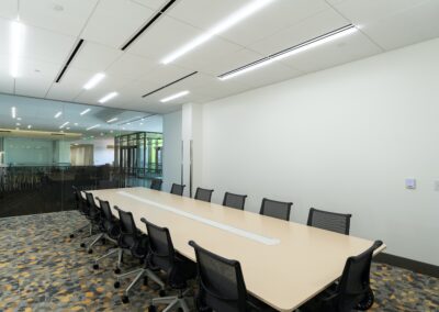 conference room inside of Glen & Ande Christenson School of Education, Nevada State College