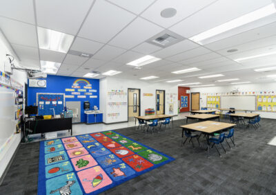 view of elementary school classroom